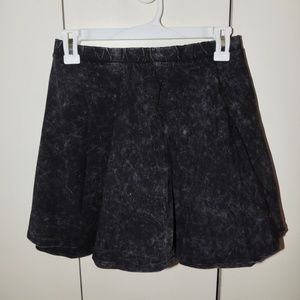 Wet Seal Acid Wash Skater Skirt